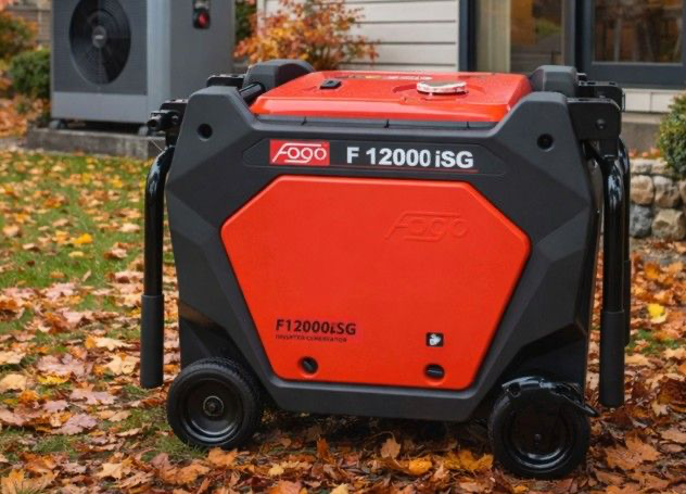 Inverter Stromerzeuger 12 kVA – Benzin + Gas – Stromaggregat 400V